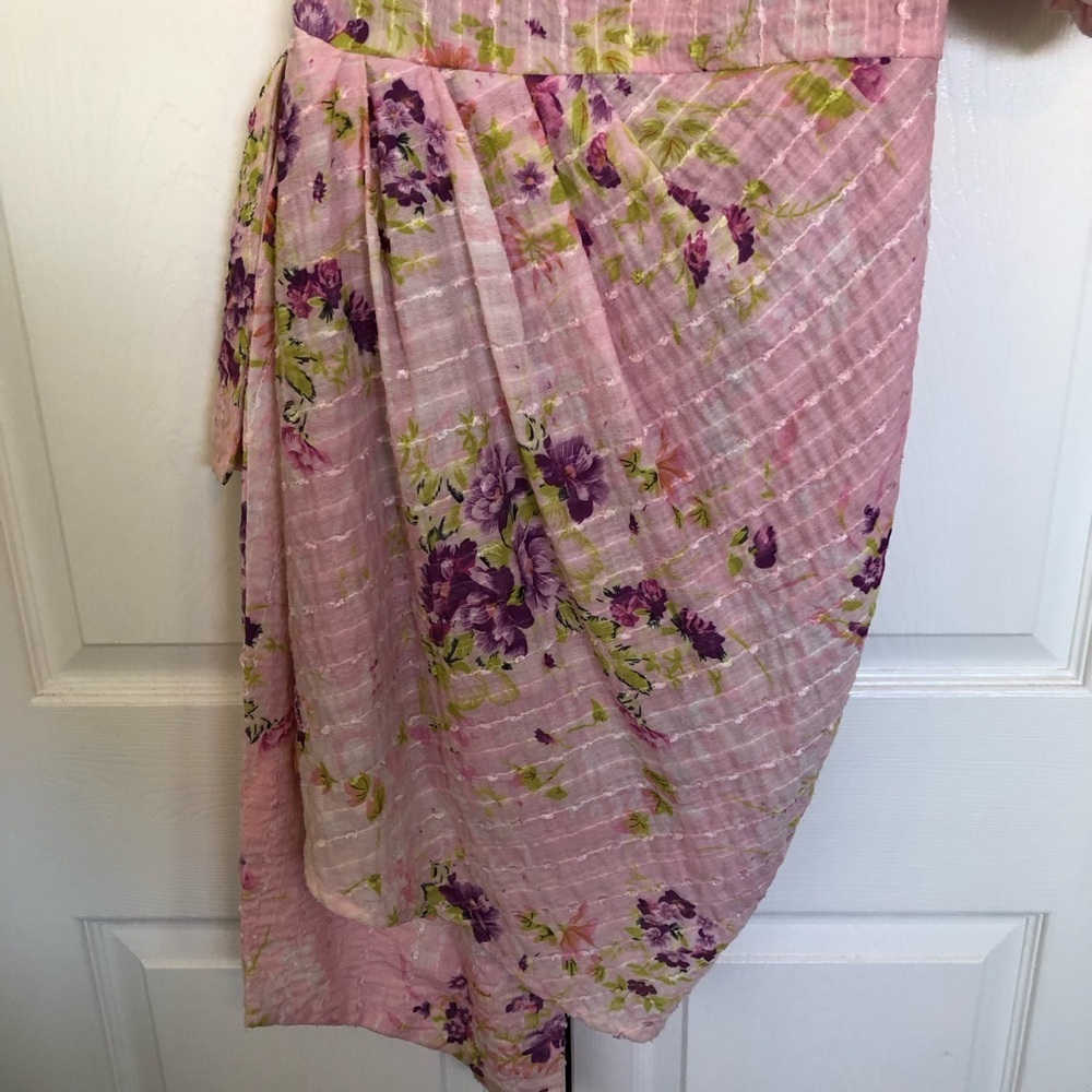 Elliatt Pink Floral Esteem Mini Dress Size M - Picture 12 of 13